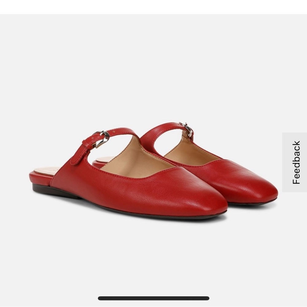 Naturalizer Scarlet Red Loafers